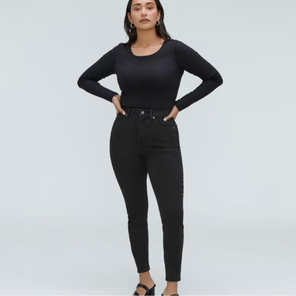 NWT EVERLANE The Curvy Way-High Crop Jean 28